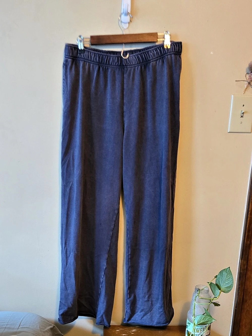 Gap Blue Wide Leg Sweatpants Pants Like New